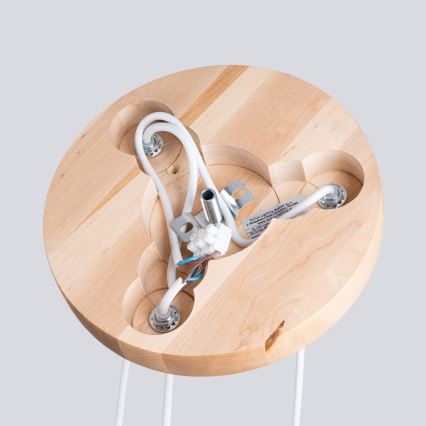 Luster na lanku PEKKA 3xG9/8W/230V biela