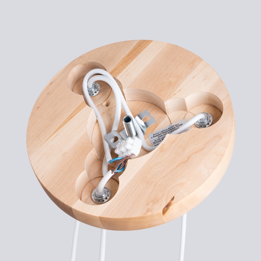 Luster na lanku PEKKA 3xG9/8W/230V biela