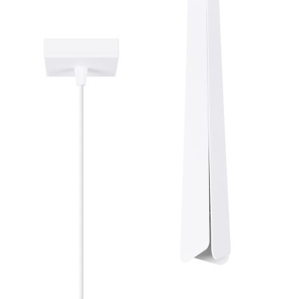 Luster na lanku PRYSM 1xG9/8W/230V biela