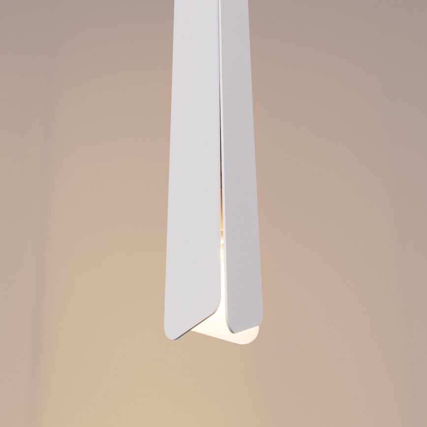 Luster na lanku PRYSM 1xG9/8W/230V biela