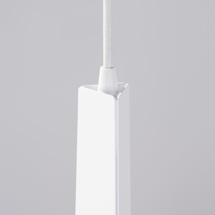 Luster na lanku PRYSM 1xG9/8W/230V biela