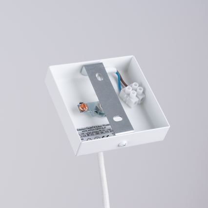 Luster na lanku PRYSM 1xG9/8W/230V biela