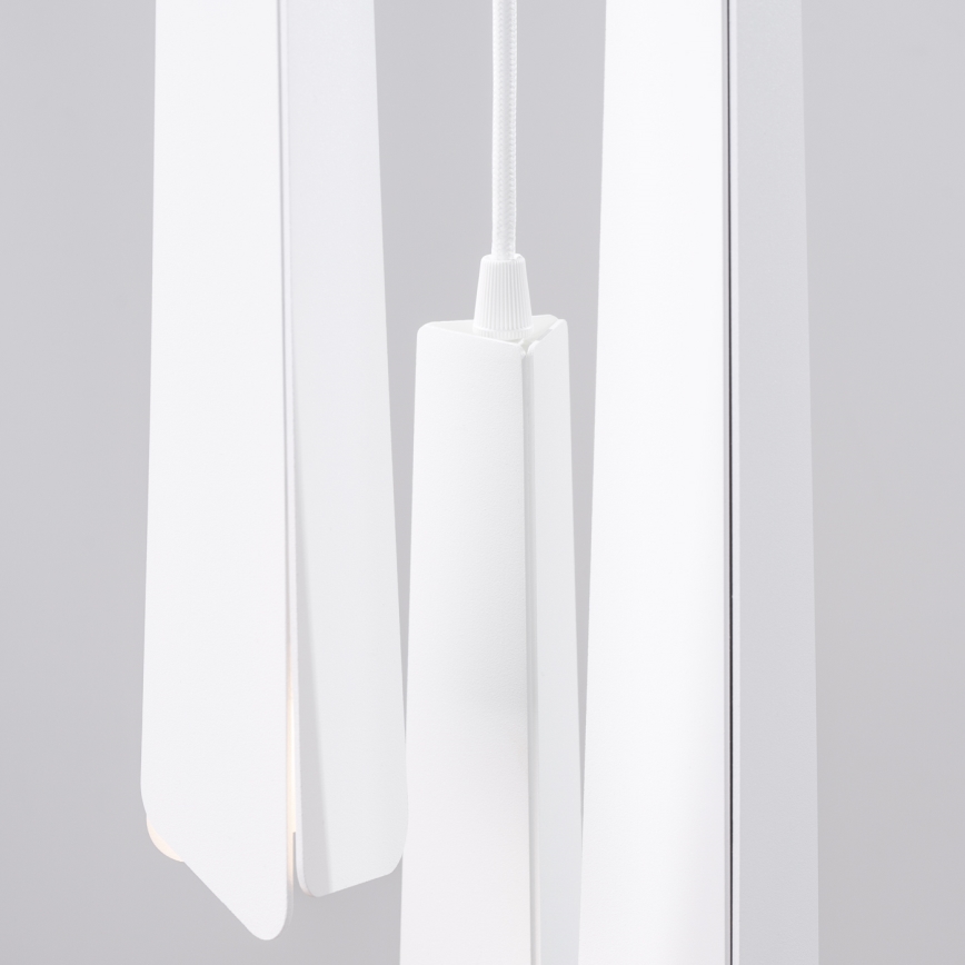 Luster na lanku PRYSM 3xG9/8W/230V biela