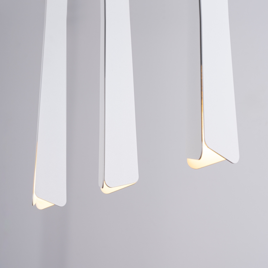Luster na lanku PRYSM 3xG9/8W/230V biela
