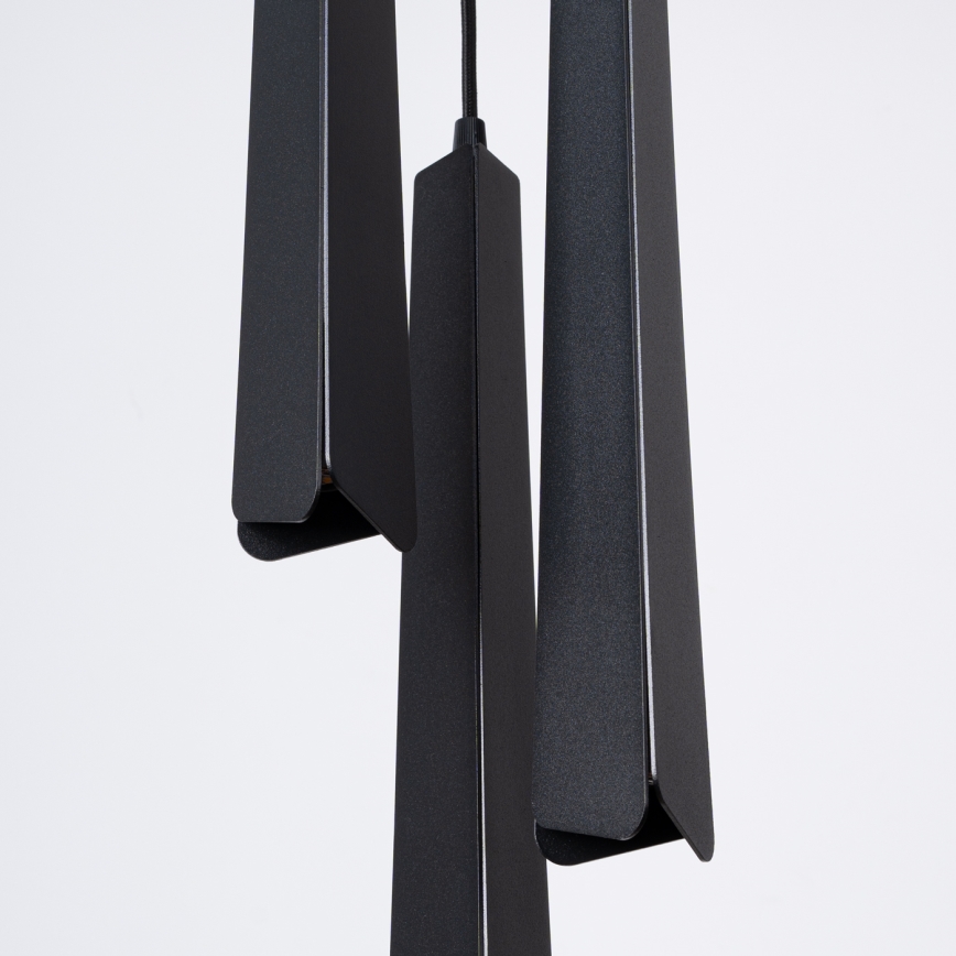 Luster na lanku PRYSM 3xG9/8W/230V čierna