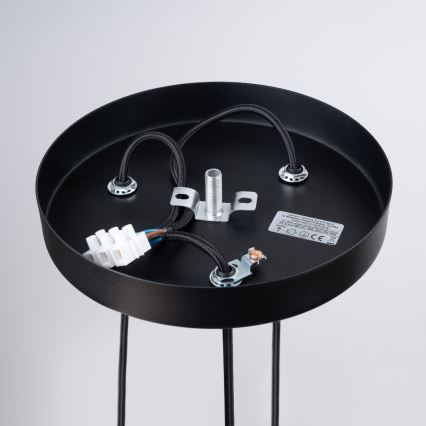 Luster na lanku PRYSM 3xG9/8W/230V čierna