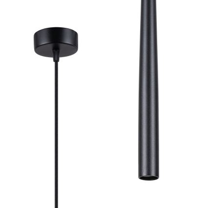 Luster na lanku BLISS 1xG9/8W/230V čierna