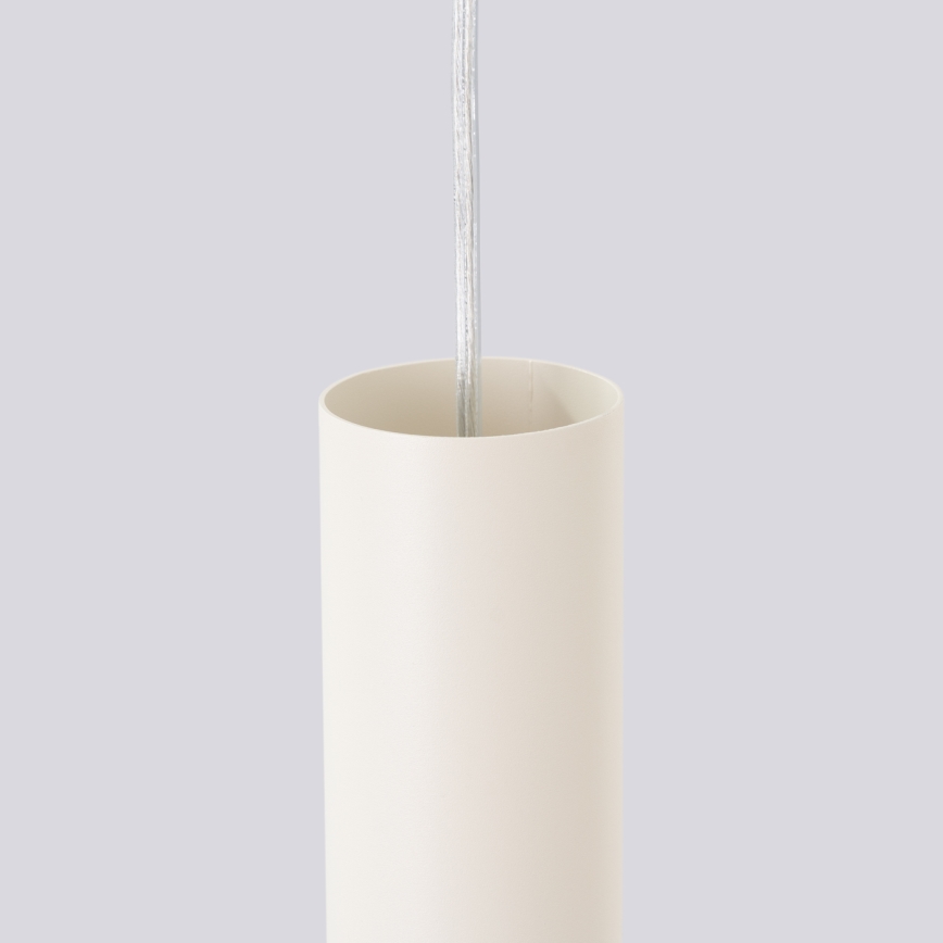 Luster na lanku LAGOS 1xGU10/10W/230V krémová
