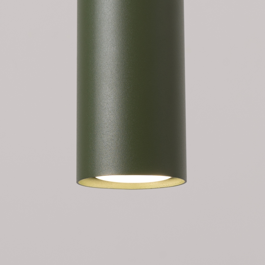 Luster na lanku LAGOS 1xGU10/10W/230V zelená