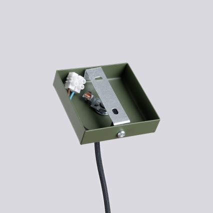 Luster na lanku LAGOS 1xGU10/10W/230V zelená