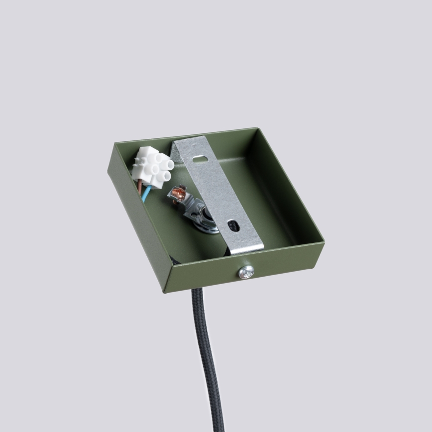 Luster na lanku LAGOS 1xGU10/10W/230V zelená
