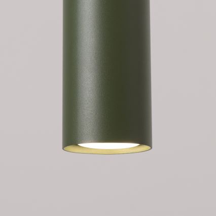Luster na lanku LAGOS 2xGU10/10W/230V zelená