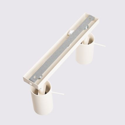 Bodové svietidlo RING 2xGU10/10W/230V krémová