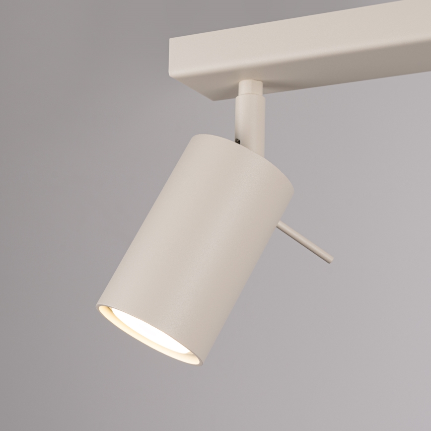 Bodové svietidlo RING 4xGU10/10W/230V krémová