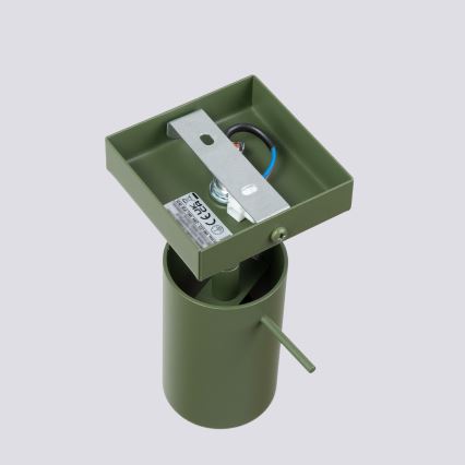 Nástenné bodové svietidlo RING 1xGU10/10W/230V zelená