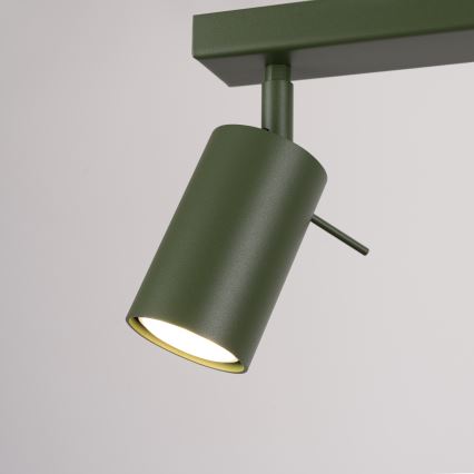 Bodové svietidlo RING 4xGU10/10W/230V zelená