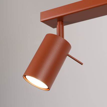 Bodové svietidlo RING 6xGU10/10W/230V červená