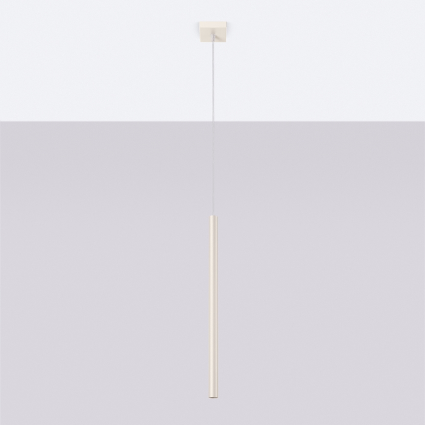 Luster na lanku PASTELO 1xG9/8W/230V krémová