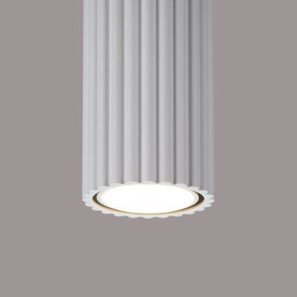 Bodové svietidlo KARBON 1xGU10/10W/230V 20 cm biela