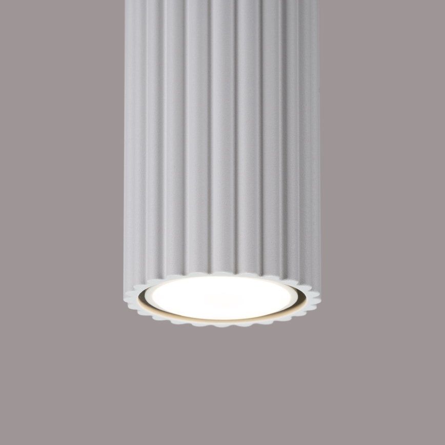 Bodové svietidlo KARBON 1xGU10/10W/230V 20 cm biela