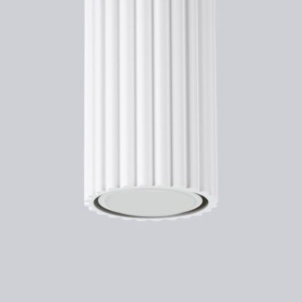 Bodové svietidlo KARBON 1xGU10/10W/230V 20 cm biela
