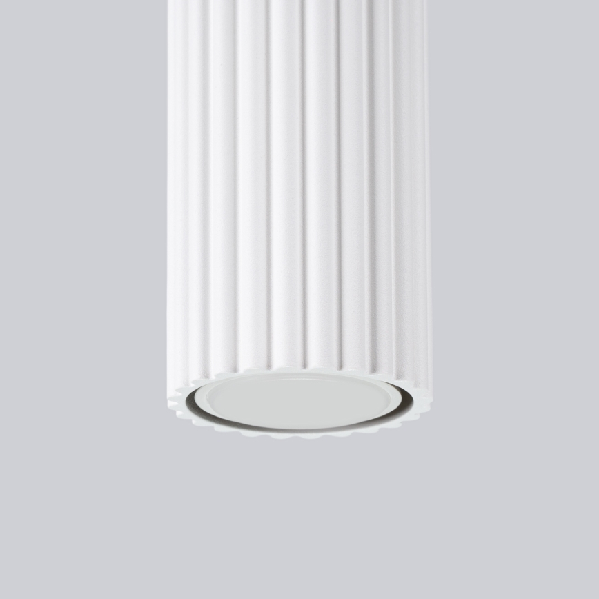 Bodové svietidlo KARBON 1xGU10/10W/230V 20 cm biela