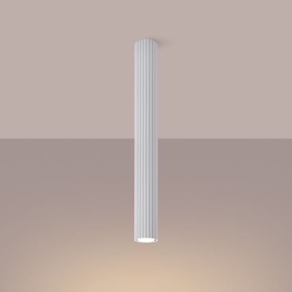 Bodové svietidlo KARBON 1xGU10/10W/230V 60 cm biela