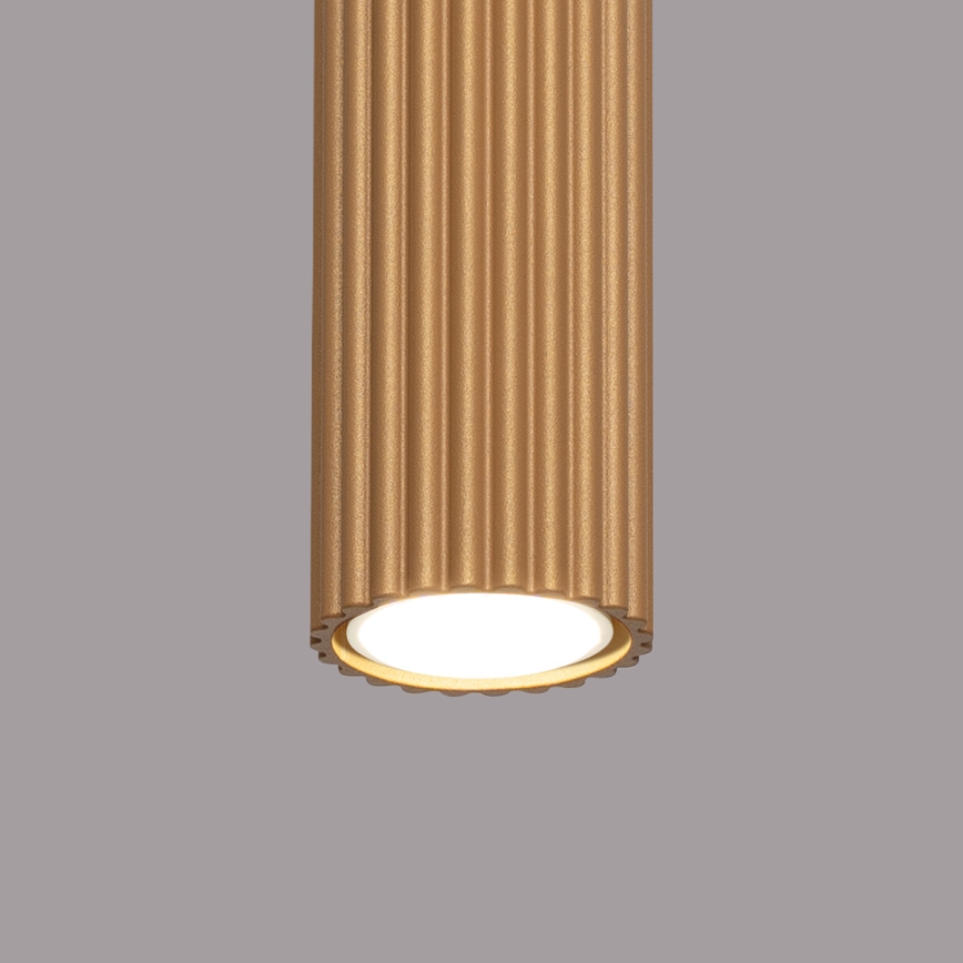 Bodové svietidlo KARBON 1xGU10/10W/230V 20 cm zlatá