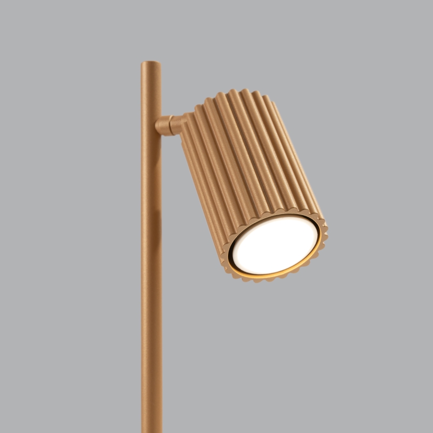 Stolná lampa KARBON 1xGU10/10W/230V zlatá