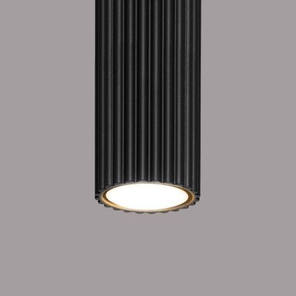 Bodové svietidlo KARBON 1xGU10/10W/230V 20 cm čierna