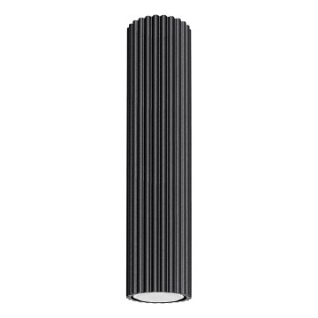 Sollux SL.1570 - Bodové svietidlo KARBON 1xGU10/10W/230V 30 cm čierna