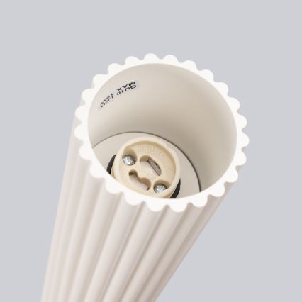 Bodové svietidlo KARBON 1xGU10/10W/230V 20 cm krémová
