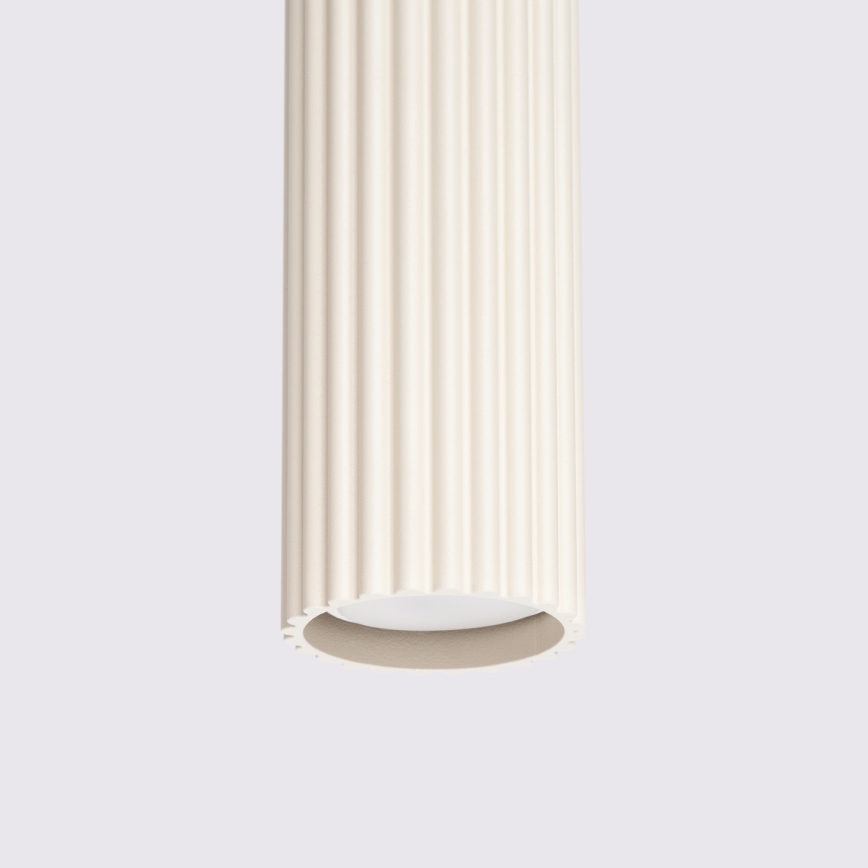 Luster na lanku KARBON 3xGU10/10W/230V krémová