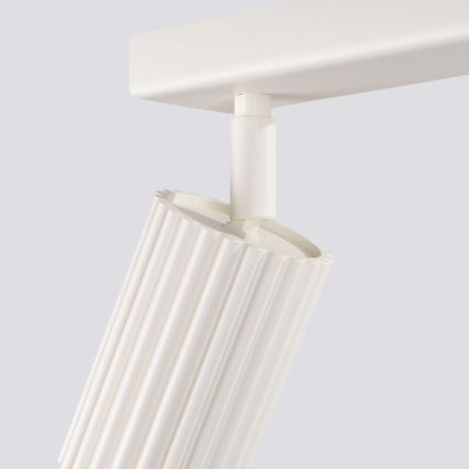 Bodové svietidlo KARBON 2xGU10/10W/230V krémová