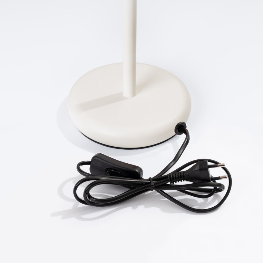 Stolná lampa KARBON 1xGU10/10W/230V krémová