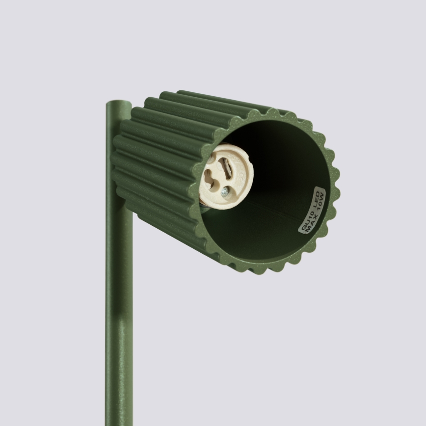 Stolná lampa KARBON 1xGU10/10W/230V zelená