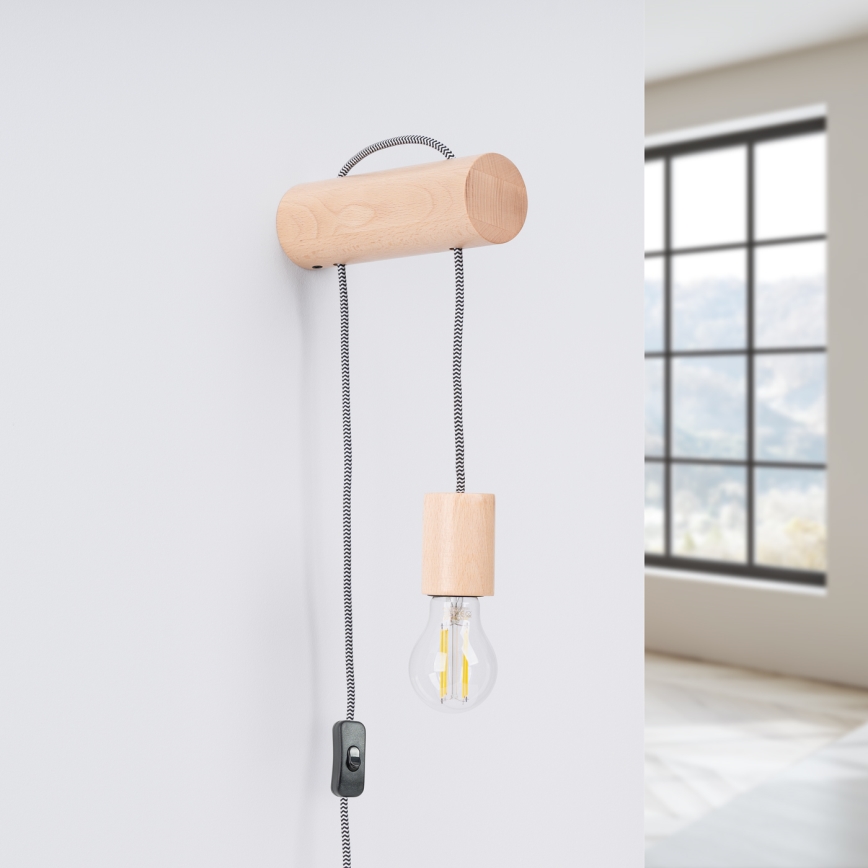 Nástenná lampa NIMBI 1xE27/15W/230V buk