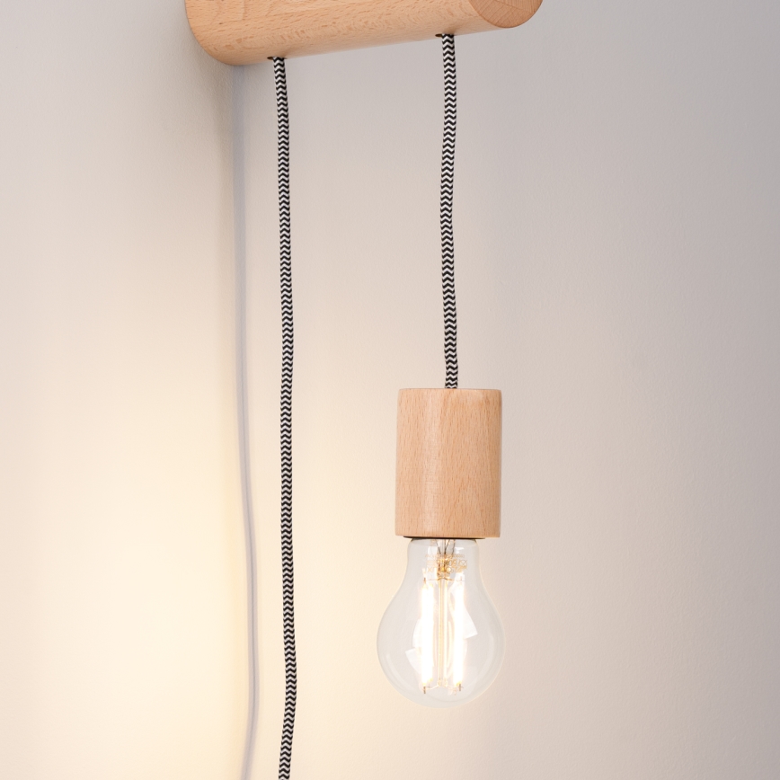 Nástenná lampa NIMBI 1xE27/15W/230V buk