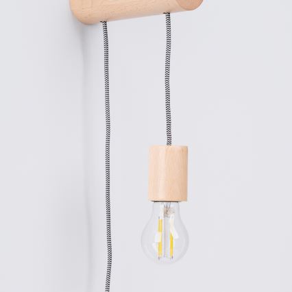Nástenná lampa NIMBI 1xE27/15W/230V buk
