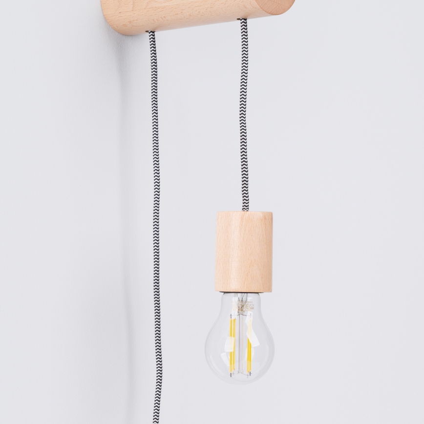 Nástenná lampa NIMBI 1xE27/15W/230V buk