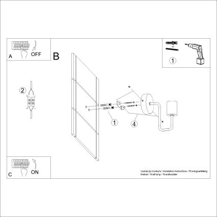 Nástenná lampa TIMBO 1xE27/15W/230V čierna/béžová/buk