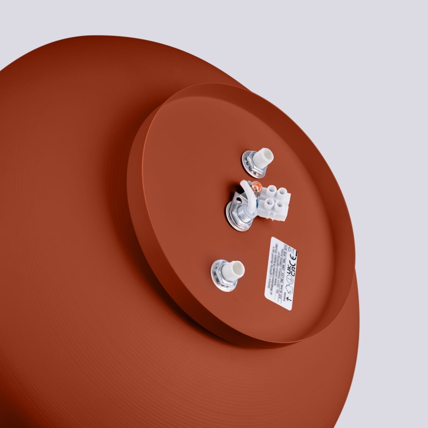 Stropné svietidlo OMIQ 4xE27/15W/230V priemer 30 cm červené