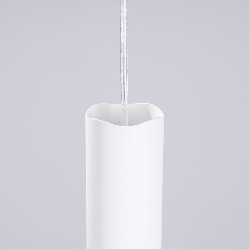Luster na lanku LIRO 1xGU10/10W/230V biela