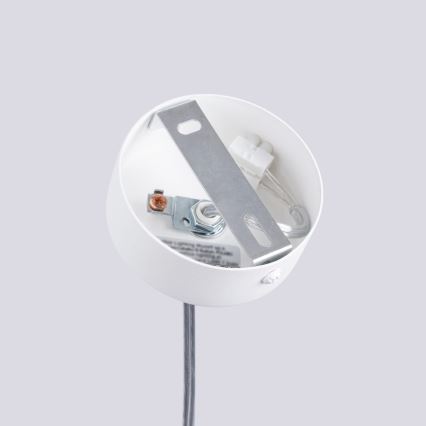 Luster na lanku LIRO 1xGU10/10W/230V biela