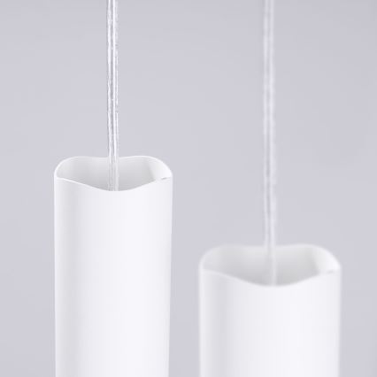Luster na lanku LIRO 3xGU10/10W/230V biela