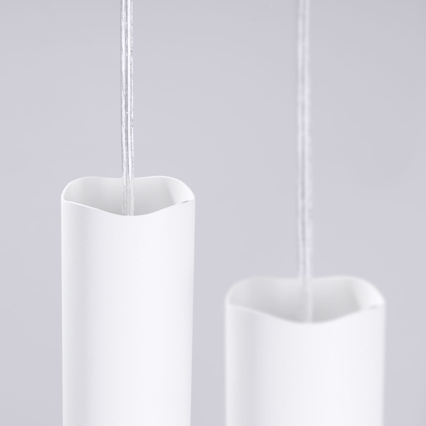 Luster na lanku LIRO 3xGU10/10W/230V biela