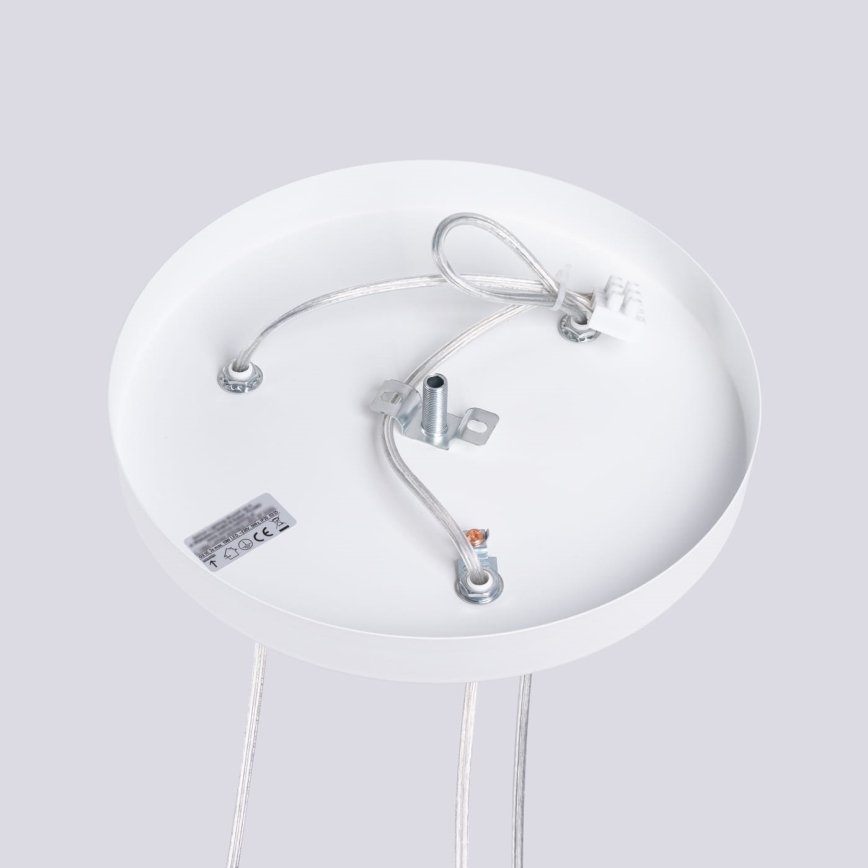Luster na lanku LIRO 3xGU10/10W/230V biela