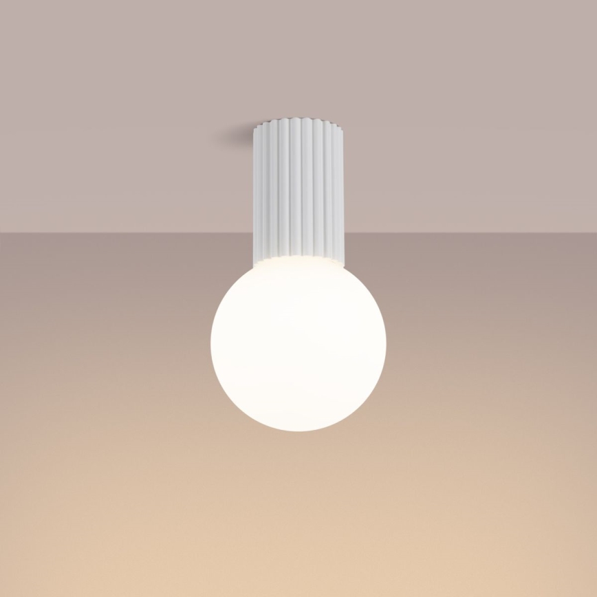 Kúpeľňové stropné svietidlo HALO 1xG9/8W/230V pr. 12 cm IP44 biela