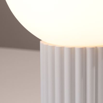 Stolná lampa HALO 1xG9/8W/230V pr. 12 cm biela
