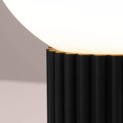 Stolná lampa HALO 1xG9/8W/230V pr. 12 cm čierna